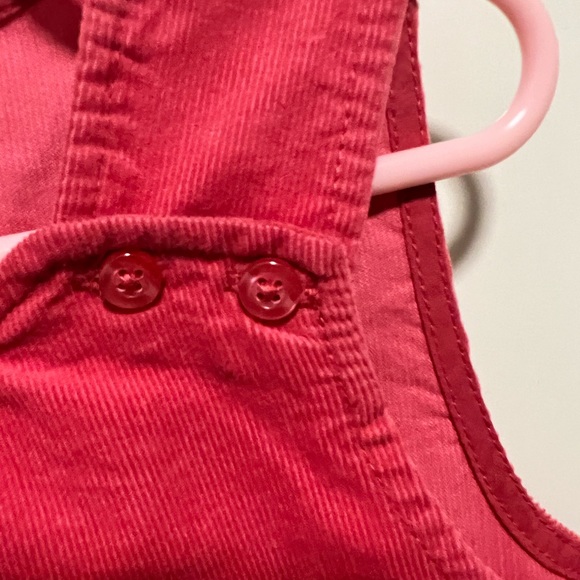 Light red GAP corduroy jumper dress - Picture 4 of 5